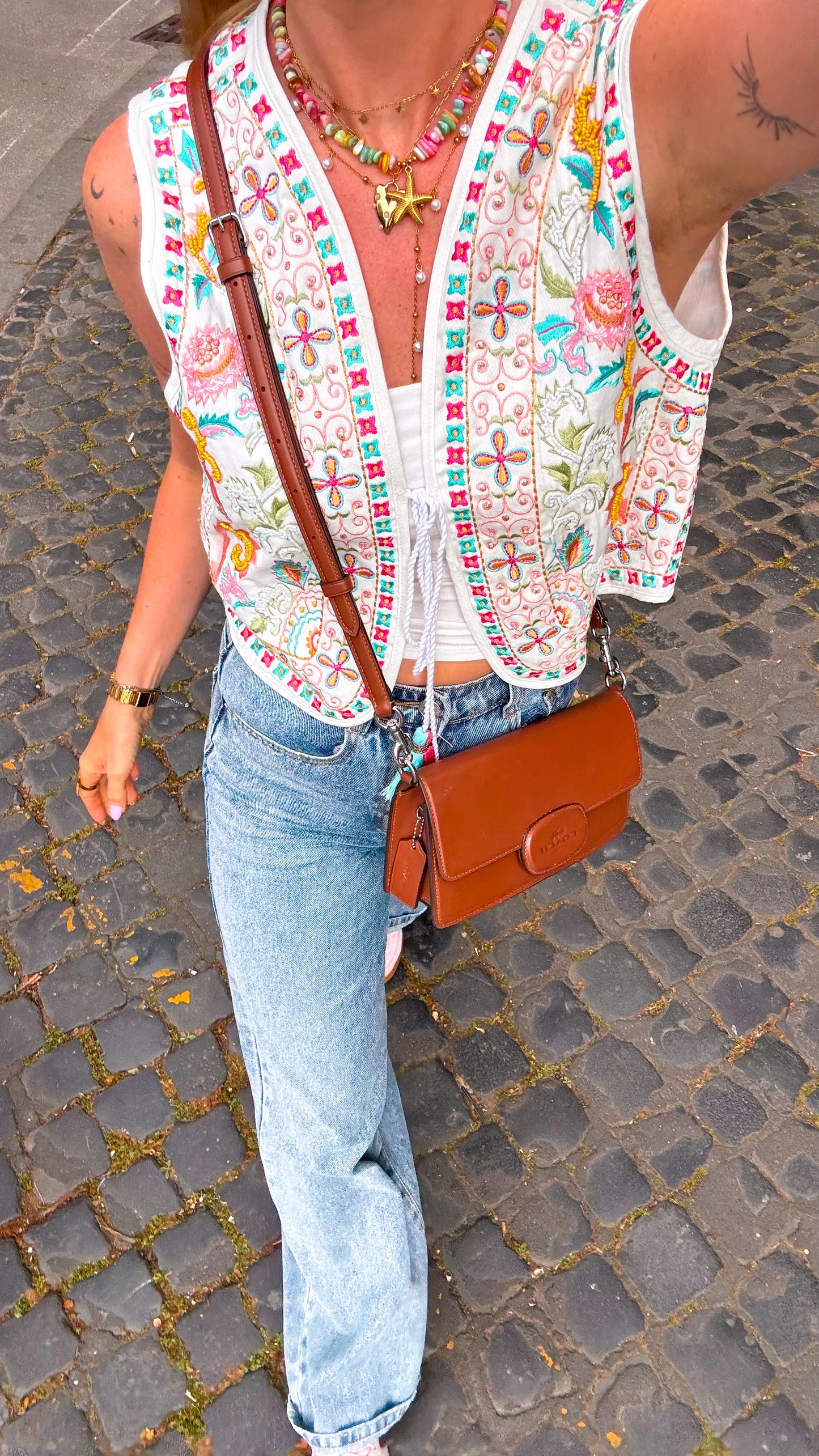 Guapa's Gilet Blanco